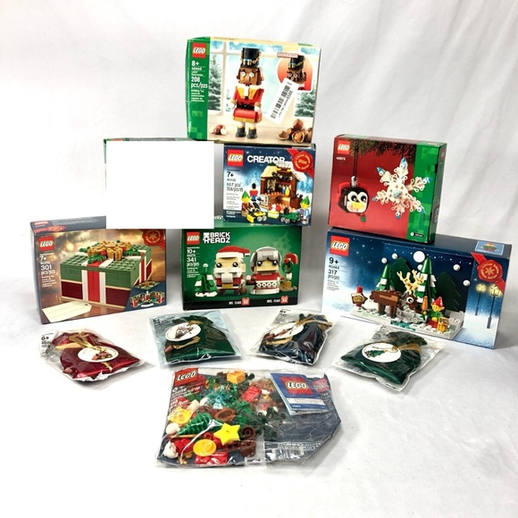 Lego Other - LEGO Holiday Set 40274 40292 40640 40642 40106 40572 40484 40609 Ornament Claus